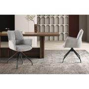 Stoel 'Lamor' Draaibaar tot 0 Stof Davis Perfect Harmony 85 Grijs - 62...