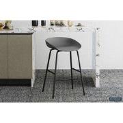 Tellerstoel 'Anna' PP Grijs