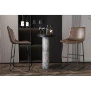 Tellerstoel 'Mancia' PU Ote Topper 05 Donkerbruin - 56 x  x 37.0 - PU,...