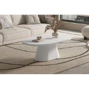 Salontafel 'Tavira' 120 cm Ovaal Cement Ecru