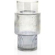 Riba 2 vaas - Grey 15.5x15.5x28 cm