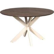 Starfurn Eettafel Madison Brown | 130 cm | Poot Sand