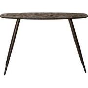 PTMD - Bijzettafel Tyano - Zwart - 120x40x80cm