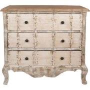 Clayre & Eef Ladekast 95x38x90 cm Beige Hout