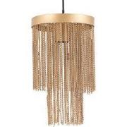 PTMD - Hanglamp Brenton - Goud - 18x18x30cm