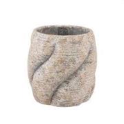 PTMD - Pot Evanthia - Taupe - 22x22x22cm