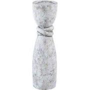 PTMD - Kandelaar Ornan - Grijs - 11x11x40cm