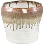 PTMD - Pot Arpit - Wit - 16.5x16.5x14.5cm