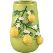 PTMD - Vaas Stacy - Groen - 16x15x22cm