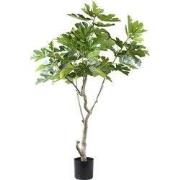 PTMD - Kunstplant Tree - Groen - 118x110x152.5cm