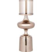 PTMD - Windlicht Uvira - Bruin - 20x20x56cm