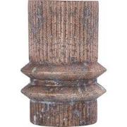 PTMD - Windlicht Koi - Bruin - 16x16x25cm