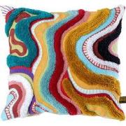 PTMD - Sierkussen Courtneay - Blauw - 45x4x45cm