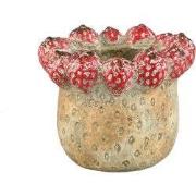 PTMD - Pot Fruitsy - Rood - 21x21x18cm