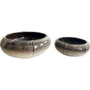 PTMD - Pot Azad - Beige - 76x76x31cm - Set van 2