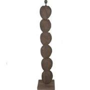 PTMD - Vloerlamp Kodey - Bruin - 30x30x140cm