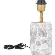 PTMD - Tafellamp Rester - Beige - 10x10x25cm