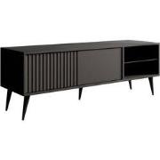 Meubella - TV-Meubel Winq  - Antraciet - 135 cm