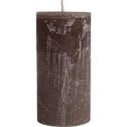 PTMD - Kaars Rustic Outdoor - Taupe - 15x15x30cm