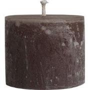 PTMD - Kaars Rustic Outdoor - Taupe - 15x15x12cm