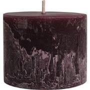 PTMD - Kaars Rustic Outdoor - Paars - 15x15x12cm