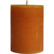 PTMD - Kaars Rustic Outdoor - Oranje - 15x15x20cm