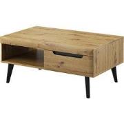 Meubella - Salontafel Nebraska - Eiken - 107 cm