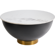 NADINE - Salontafel - Lichtbeige - Gesinterde steen