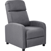 EMINENCE - Fauteuil - Grijs - Kunstlinnen