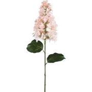 PTMD - Kunstbloem Hydrangea - Roze - 44x26x86cm