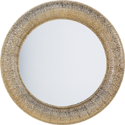 CHANNAY - Wandspiegel - Goud - Metaal