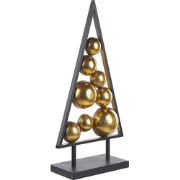 RANUA - Decofiguur - Zwart - Metaal