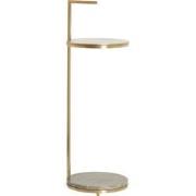 Light & Living - Bijzettafel LEDA - Ø26x76 cm - Bruin