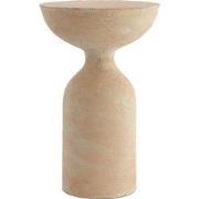 Light & Living - Bijzettafel MURLA - Ø36x56 cm - Wit