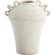 Light & Living - Vaas VOLCA - 24x20.5x28 cm - Wit