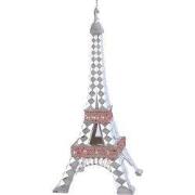 Ornament plastic eiffel toren l15cm