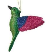 Vogel pp L10,6b4,3h11,7 cm groen