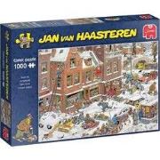Puzzel xmas jan van haasteren street life 1000 st.