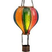 Verlichte luchtballon multi dia. 20x62 cm