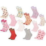 Sokken adventskalender dames cocktail 12 paar