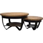 Salontafel set van 2 - 45cm/65cm