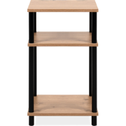 Bijzettafel met 2 open niches H60 cm - NÉO