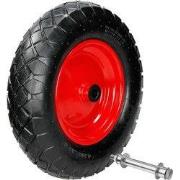 kruiwagenwiel met as 390 mm