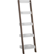 MOBILE DUO - Boekenkast - Donkerbruin/ Wit - MDF