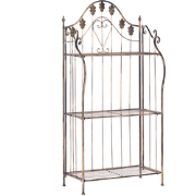 VISANO - Rek - Zwart - IJzer