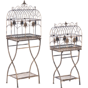 SICILY - Set van 2 rekken - Zwart - IJzer