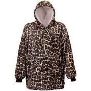 Oversized fleece hoodie dessin 4