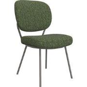 LABEL51 Eetkamerstoel Singapore - Forest - Royal Boucle - Forest Metal...