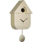 Wall clock Modern Cuckoo ABS metallic II