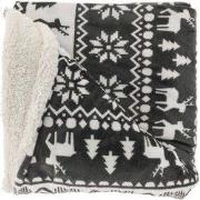 Plaid Yael 150x200cm dark grey